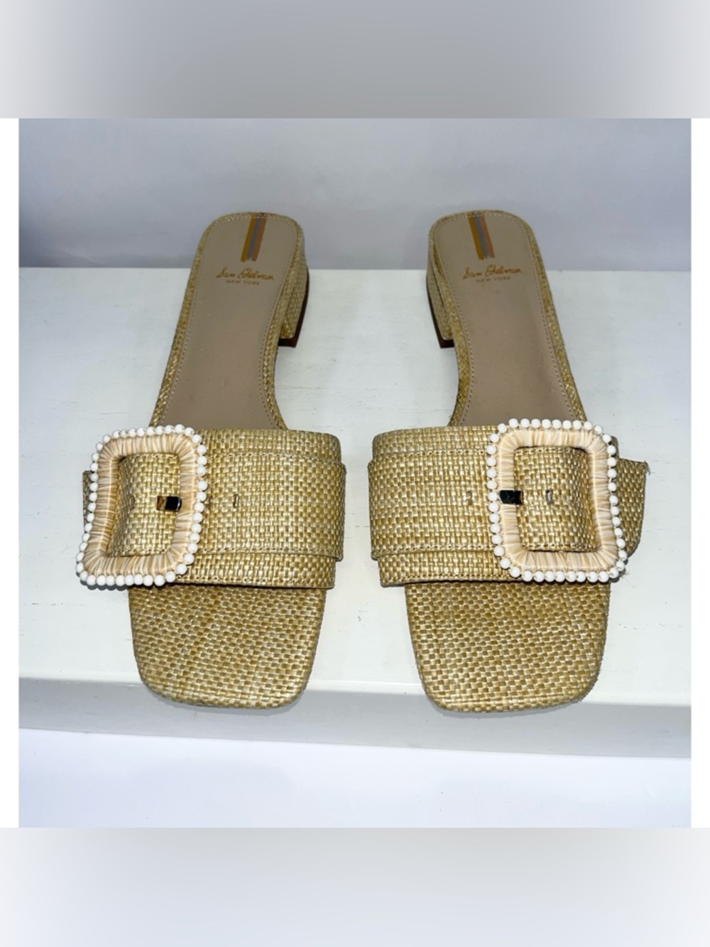 Sam Edelman Decon Beaded Slide Sandal (Size: 8) - Picture 8 of 10
